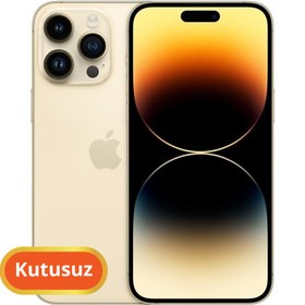 Resim Apple iPhone 14 Pro YD Sıfır Kapalı Kutu | 256 GB Altın 