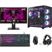 Resim Dragos DRx7834 Ryzen 7 7700 32GB DDR5 1TB NVMe 12GB RTX5070 24.5 İnç 300Hz 1ms Oyuncu Hazır Sistem 