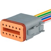 Resim DEUTSCH Dt06-12s Erkek Konnektör 12 Pin Kablolu 