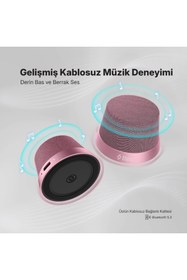 Resim Ttec Vox Mini M Magsafe Uyumlu 2’si 1 Arada Kablosuz Bluetooth Hoparlör Pembe 2BH13P 