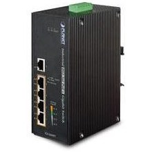 Resim Planet PL-IGS-504HPT Endüstriyel Tip Yönetilemeyen PoE+ Switch 