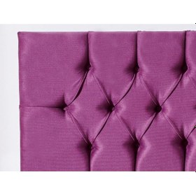 Resim Nironyatak Niron Purple Çift Kişilik Yatak Başlığı - 140 Cm Mor Kumaş Başlık 