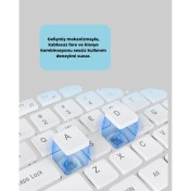 Resim Ofis ve Ev Kullanımı Için Kablosuz Klavye Fare Seti - Ergonomik ve Pratik 