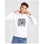 Resim Pubg Straight Outta Mylta Baskılı Unisex Çocuk Kapüşonlu Sweat 