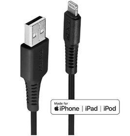 Resim LİNDY Ipod®, Iphone®, Ipad® Için Usb Senkronizasyon Ve Şarj Kablosu, Lightning Konektörlü, Usb 2.0 Tip A E 