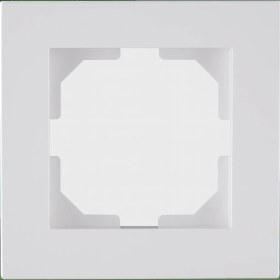 Resim Karen Beyaz tekli Priz Çerçevesi Modern ve Dayanıklı Çerçeve 