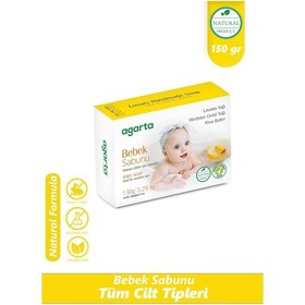 Resim Agarta El Yapımı Doğal Sabun 150gr Bebek 4 Lü Set Doğal 