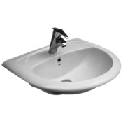 Resim Serel Orkide Yarım Tezgah Üstü Lavabo 51 x 60 CM 6834Tds000 