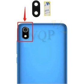 Resim Xiaomi Redmi 7A Arka Kamera Camı (Çıtasız Sadece Cam) 