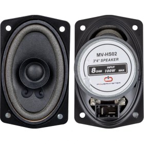 Resim Go İthalat 3x4 7.5X10 cm 8 Ohm Max 100 Watt Oval Oto Hoparlör (4778) 