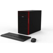 Resim Exper Pc Flex DEX351 Intel Core i3 10100 H410 8GB 240GB SSD Ob Fdos Masaüstü Bilgisayar 