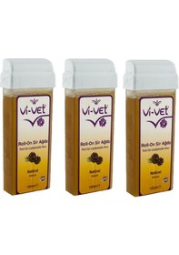 Resim Vi-Vet Natürel Roll-On Sir Ağda 100 ML x 3 