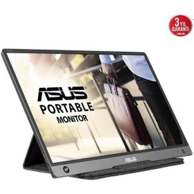 Resim Asus 15.6" Ips MB16AH 5Ms 60Hz Type-C Ev Ofis Tipi Monitör (1920 X 1080) 