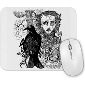 Resim Baskı Dükkanı Edgar Allan Poe Mouse Pad 