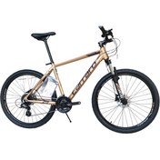 Resim Carraro Force 750 Dağ Bisikleti 27,5 Jant Hidrolid Disk Fren Shimano Altus 24 Vites 43cm - Bronz Bronz Çok Renkli 