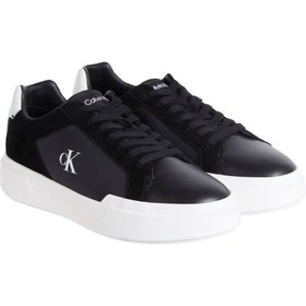 Resim Calvin Klein Chunky Cupsole Laceup Lth Mix Siyah Erkek Sneaker 