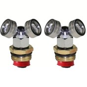 Resim Willowhaven 2 Delik Sektör Pirinç Fıskiye Nozulu 12mm Hortum Bağlantılı Homojen Sulama 