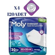 Resim Moly Yatak Koruyucu 60 x 90 4 x 30'lu 