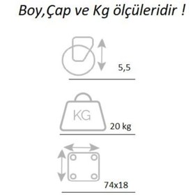 Resim ÖZBEK Tekerlek Sehpa Masa Büro Ofis Mobilya Tekeri Sunta , Mdf Geçme 18mm U (4 Adet) 