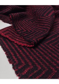 Resim Siyah Kırmızı Renklerde Kaşe Gabardin Arası Dokuma En 145 Cm X Boy 270 Cm -10563 Çok Renkli 