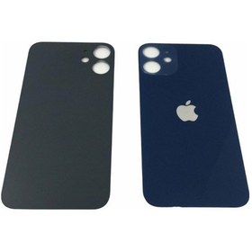 Resim Kadrioğlu İPhone 12 Mini Arka Pil Kapağı Bighole Mavi 