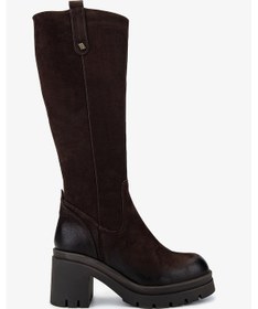 Resim Valmenti Kadın Hakiki Deri Kahverengi Nubuk Casual Çizme 322 2351307 Bn Czm Sk24-25 Kahve Nbk Kahverengi 