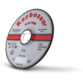 Resim KARBOSAN Paslanmaz Taşlama Taşı 180x6.4 - 10 Adet 