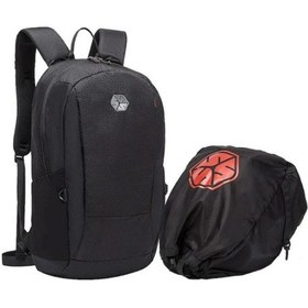 Resim Motosiklet Ve Bisiklet Sırt Çantası Körüklü Model Laptop Bölmeli Motor Çanta Çok Renkli 