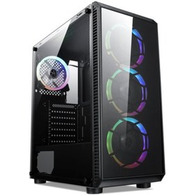 Resim teknom I5-3470 Işlemci 16 Gb Ram 4 Gb Ekran Kartı 19" Monitör Her Şey Dahil Oyuncu Gaming Bilgisayar Seti 