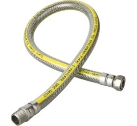 Resim Gürsu Doğalgaz Flex Bağlantı Hortumu Gaz Flexi 150 cm 