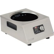 Resim Cam Yüzeyli Wok İndüksiyon Ocak, 3500 W, Elektrikli 