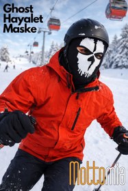 Resim MOTO BUTİK Ghost Motor Maskesi Motor Buff Balaclava Model 2 