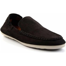 Resim Bambi Siyah Hakiki Deri Erkek Loafer Ayakkabı E01304406001 Siyah 