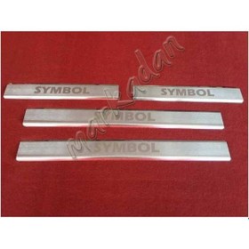 Resim Db Chrome Renault Symbol Kapı Eşiği 2009-2012 4 Parça Paslanmaz Ç 