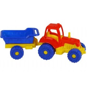 Resim Mgs Oyuncak 0419 Mini Traktör Römorklu 