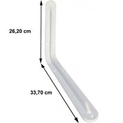 Resim Ennalbur Raf Altı 12X14 Mm Beyaz 