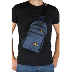 Resim Çokgözlü Kulaklık Çıkışlı Su Geçirmez Çapraz Sırt Göğüs Omuz Çantası Unisex Body Bag Lacivert 4980 Lacivert 
