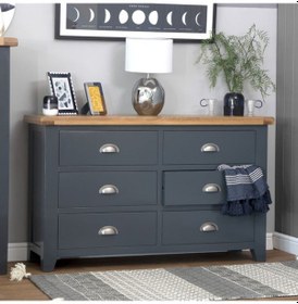 Resim Masifart Libra 6 Cekmeceli Şifonyer 