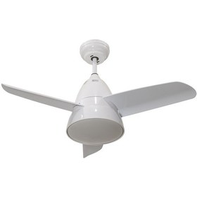 Resim Alsanfan Atom Beyaz Aydınlatmalı Uzaktan Kumandalı Tavan Vantilatörü 