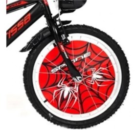 Resim Hsgl Bisiklet 20 Jant Spınne Jant Yaprağı Takım Plastik Çocuk Bisiklet Aksesuar Kırmızı 