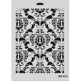 Resim SHC4200 Mey Ithalat® Dantel Seri DN-911 Stencil 35X25 cm 
