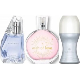 Resim Avon Perceive 50 ml Edp+Rolon+Wish Of Love Bayan Set 