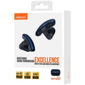 Resim Recci Excellence Serisi ENC Teknolojili Hi-Fi Ses Kaliteli TWS Kulak İçi Bluetooth v5.3 Kulaklık Mavi 