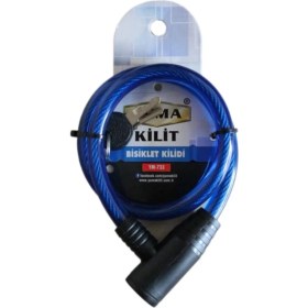 Resim Diyar-ı Fırsat Yuma Ym-733 Mavi 65 Cm Bisiklet Kilidi 