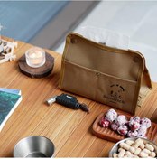 Resim Sundick Taşınabilir Doku Tutucu Su Geçirmez Seyahat Peçete Siyah 