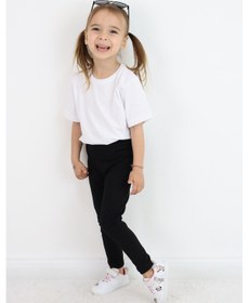 Resim Miababy Basic Kız Çocuk Tayt %100 Pamuk 6 Ay 5 Yaş SiYAH 