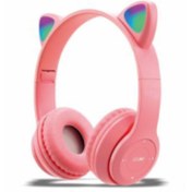 Resim Subzero SW88 Renkli Kedicik Kulaklı Katlanabilir Bluetooth Kulaklık 