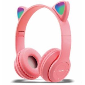 Resim Subzero SW88 Renkli Kedicik Kulaklı Katlanabilir Bluetooth Kulaklık 