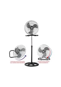 Resim Rubenis Rbs-20 Premium 18" 130 W 3'ü 1 Arada Sanayi Tipi Vantilatör 