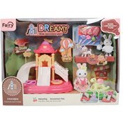 Resim Bay Dreamy Mini Tavşan Kaydıraklı Tavşan Aile Parkı 